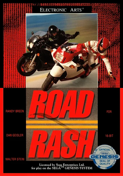 Road Rash Box Art