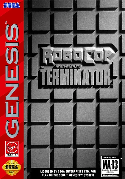 RoboCop versus The Terminator box art
