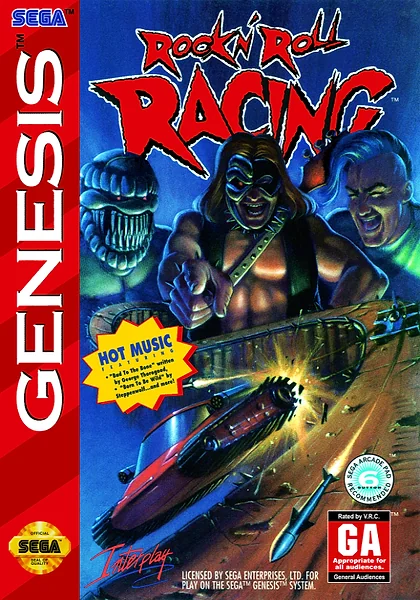 Rock n' Roll Racing box art