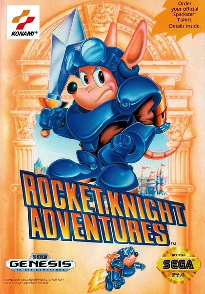 Rocket Knight Adventures Box Art