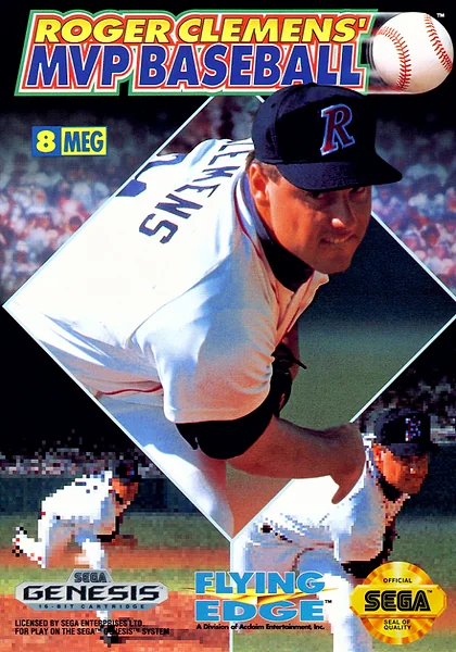 Roger Clemens' MVP Baseball box art
