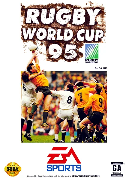 Rugby World Cup 95 Box Art