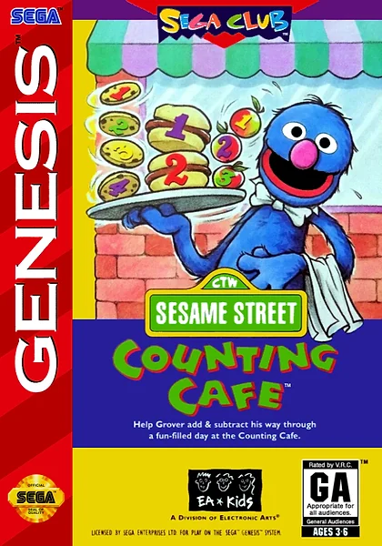 Sesame Street: Counting Cafe Box Art