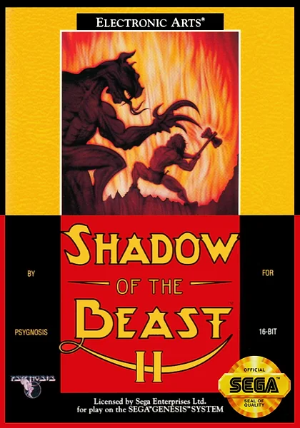 Shadow of the Beast II box art