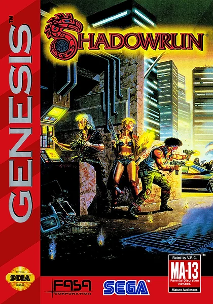 Shadowrun Box Art