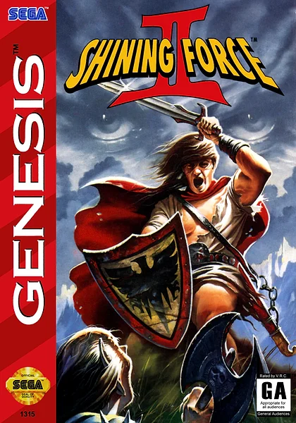 Shining Force II Box Art