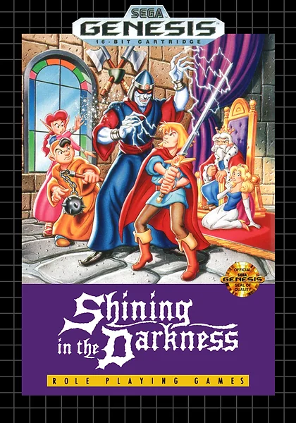 Shining in the Darkness Box Art