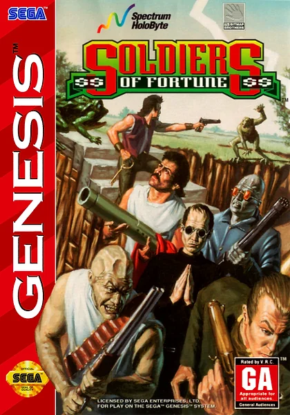 Soldiers of Fortune box art