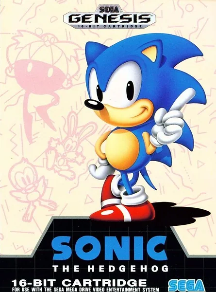 Sonic the Hedgehog box art