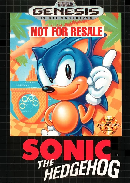 Sonic the Hedgehog box art