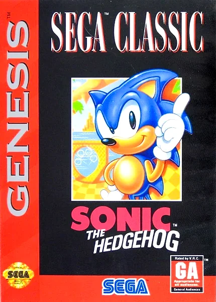 Sonic the Hedgehog box art
