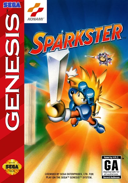 Sparkster box art