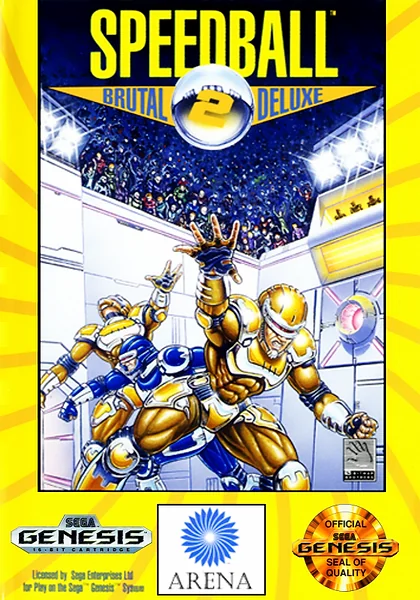 Speedball 2 box art