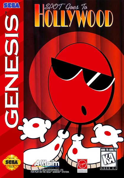 Spot Goes to Hollywood box art