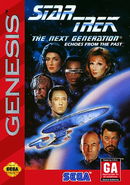 Star Trek: The Next Generation - Echoes From the Past box art