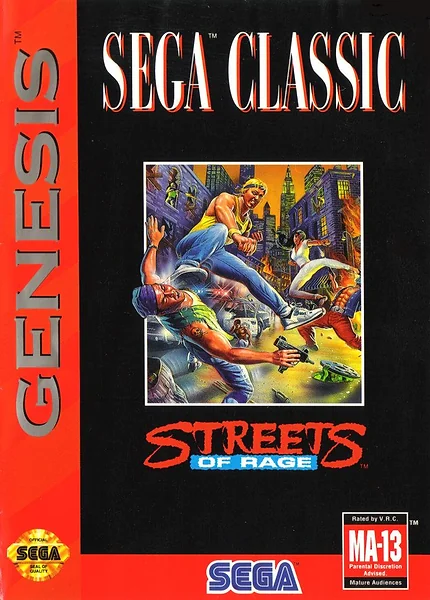 Streets of Rage box art