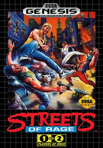Streets of Rage box art