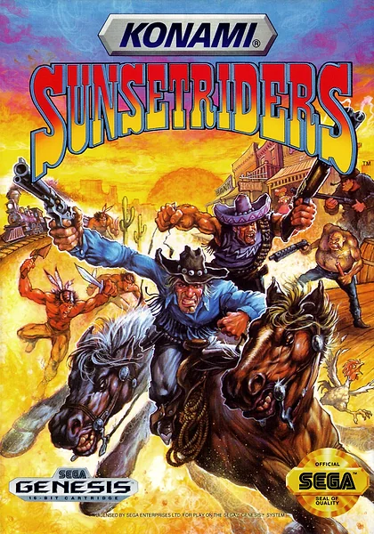 Sunset Riders Box Art