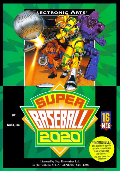 Super Baseball 2020 Box Art