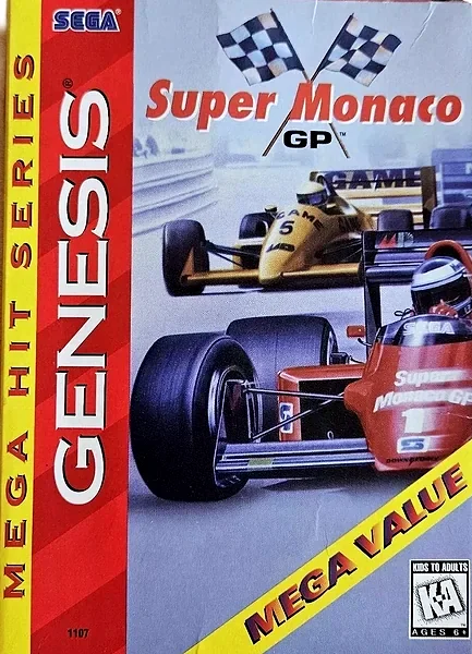 Super Monaco GP box art