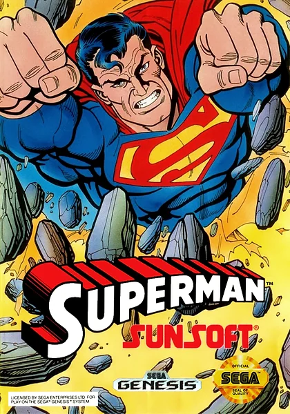 Superman box art