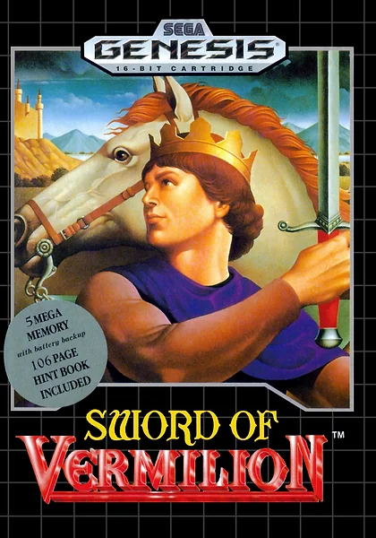 Sword of Vermilion Box Art