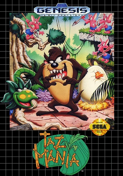 Taz-Mania Box Art