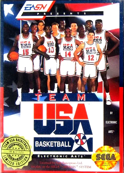 Team USA Basketball Box Art