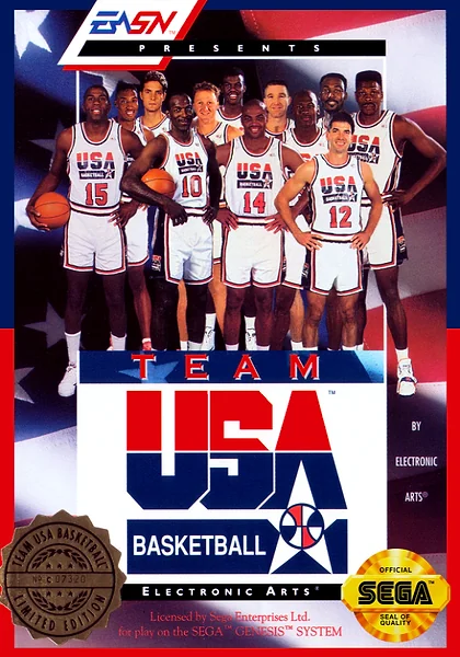 Team USA Basketball box art