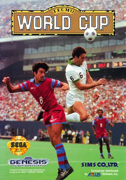 Tecmo World Cup '92 Box Art