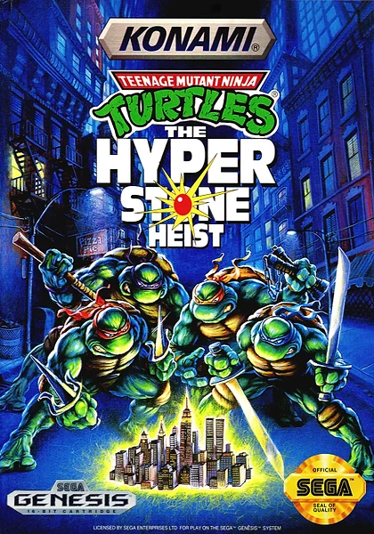 Teenage Mutant Ninja Turtles: The HyperStone Heist Box Art