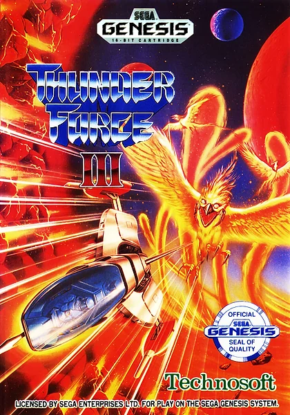 Thunder Force III box art