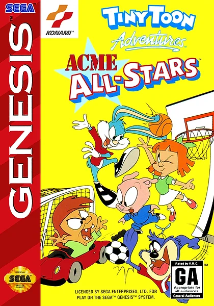 Tiny Toon Adventures: ACME All-Stars box art