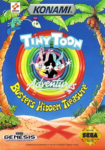 Tiny Toon Adventures: Buster's Hidden Treasure Box Art