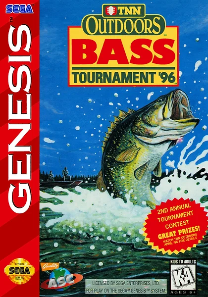 TNN Outdoors Bass Tournament '96 Box Art