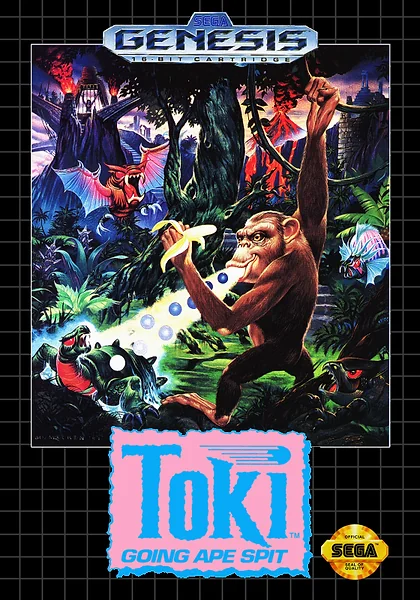 Toki: Going Ape Spit! Box Art