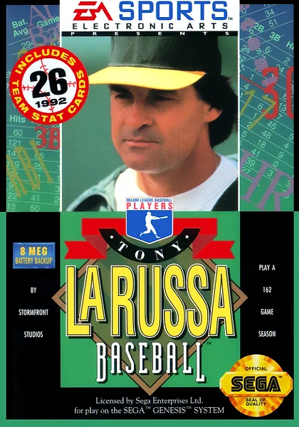 Tony La Russa Baseball Box Art