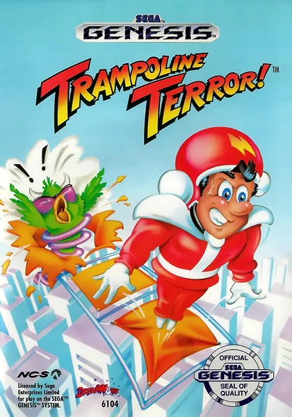 Trampoline Terror box art