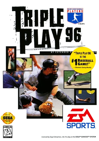 Triple Play '96 Box Art