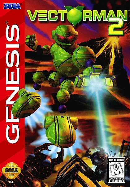 Vectorman 2 box art