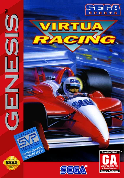 Virtua Racing Box Art