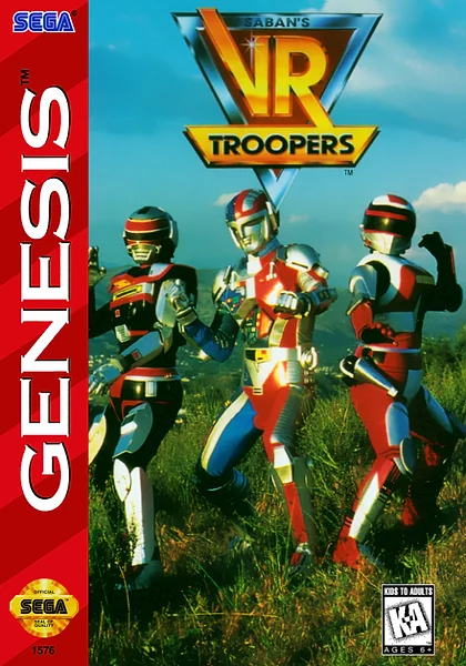 VR Troopers Box Art