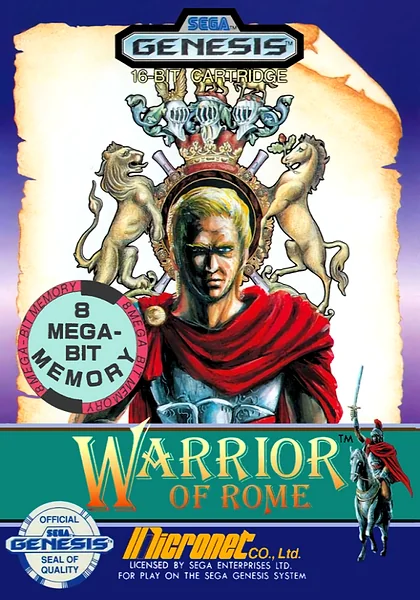 Warrior of Rome box art