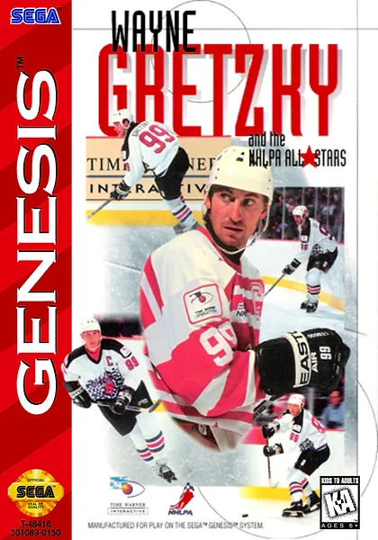 Wayne Gretzky and the NHLPA All-Stars box art
