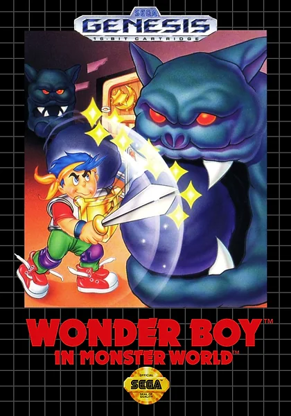 Wonder Boy in Monster World Box Art