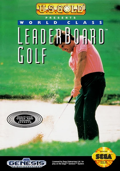 World Class Leaderboard Golf box art