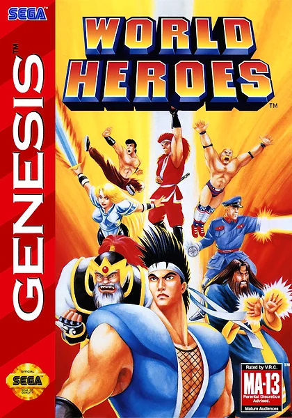 World Heroes Box Art