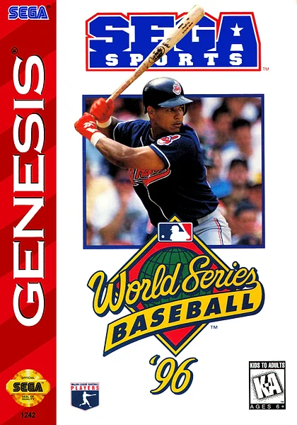 World Series Baseball '96 box art
