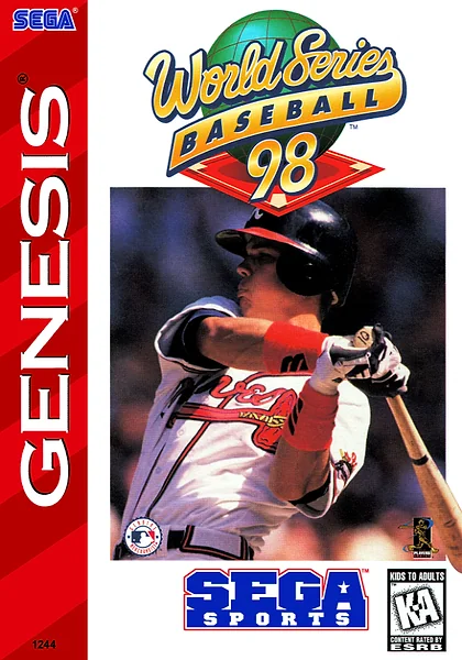World Series Baseball '98 box art