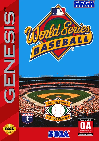World Series Baseball Box Art